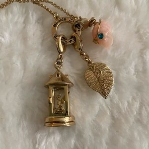Disney couture tinkerbell charm necklace